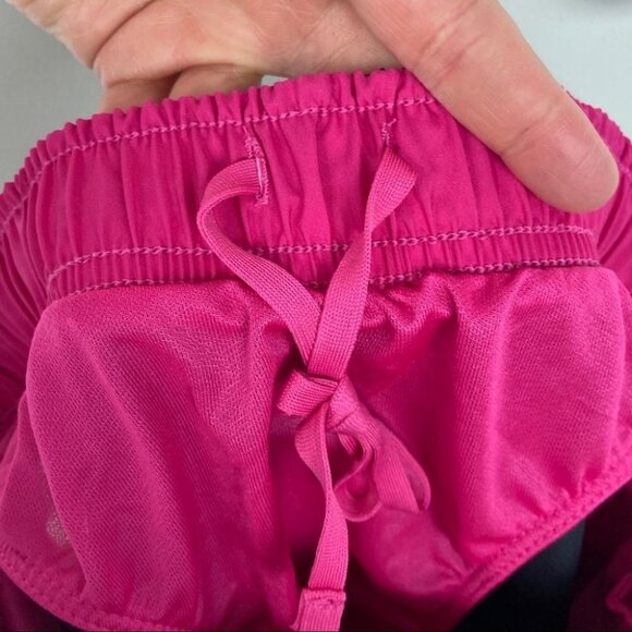 Nike Tempo Running Shorts‎ Size XS 2021 Pink Black White Lightweight High Rise - Picture 7 of 14